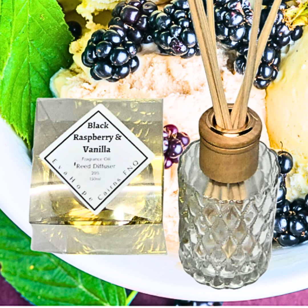 Black Raspberry & Vanilla -  150ml Reed Diffuser