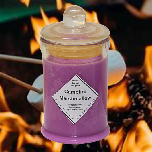 CAMPFIRE MARSHMALLOW - Soy Wax Candle. 150ml.