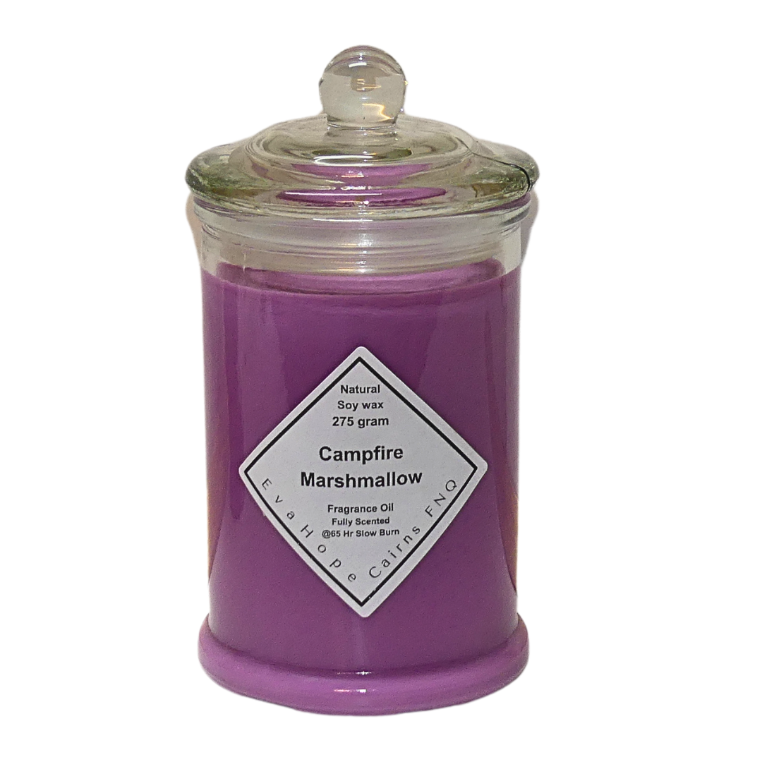 CAMPFIRE MARSHMALLOW - Soy Wax Candle. 350ml.