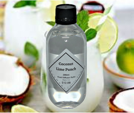 Coconut Lime Punch 200ml Reed Diffuser Refill