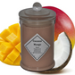 Coconut Mango 350ml Fully Scented, Natural Soy Wax. @ 65 Hr slow burn