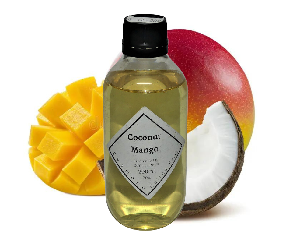 Coconut Mango 200ml Reed Diffuser Refill