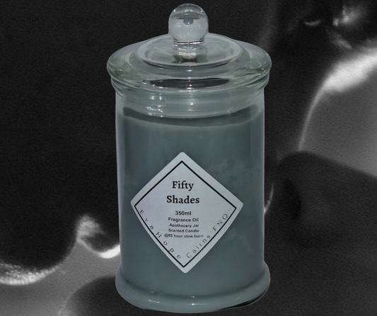 Fifty Shades 350ml Fully Scented, Natural Soy Wax @ 65 Hr slow burn