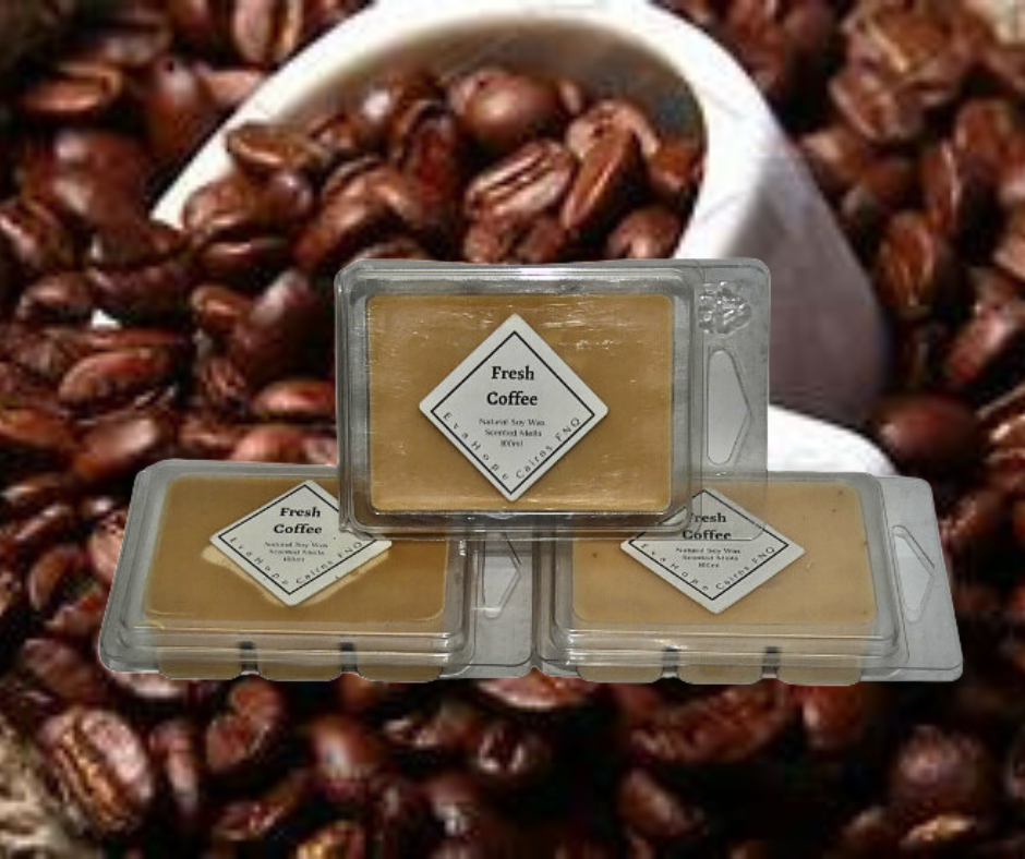 Fresh Coffee 80gm Natural Soy Wax Melts.