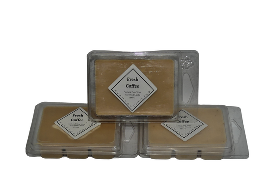 Fresh Coffee 80gm Natural Soy Wax Melts.