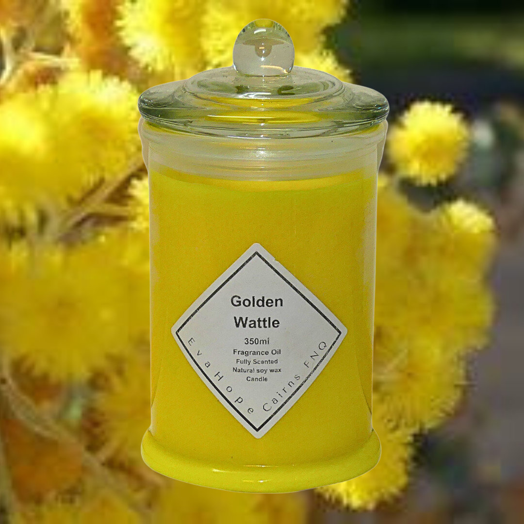 GOLDEN WATTYL - Scented Soy Wax Candle. 350 gram.