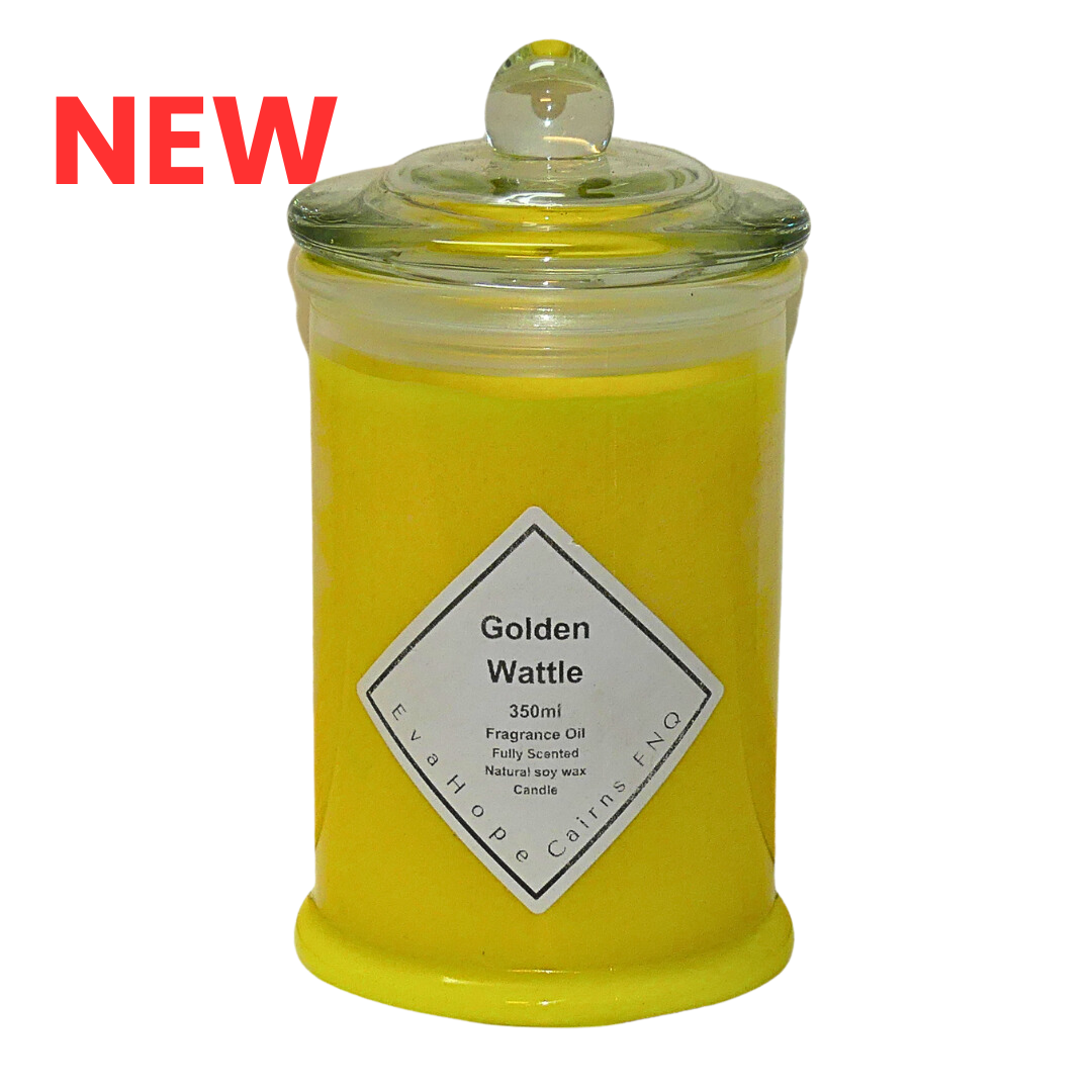 GOLDEN WATTYL - Scented Soy Wax Candle. 350 gram.