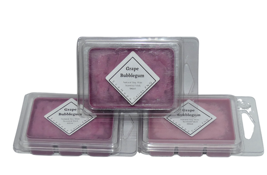 Grape Bubblegum -  80gm Natural Soy Wax Melts