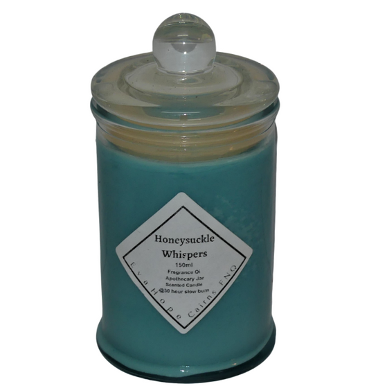 Honeysuckle Whispers  150ml Fully Scented, Natural Soy Wax 30hr Slow Burn