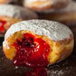 Hot Jam Doughnut 150ml Apothecary Natural Soy Wax Candle. @30hr slow burn