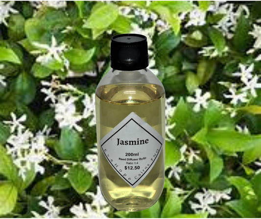 Jasmine Diffuser 200ml Reed Diffuser Refill