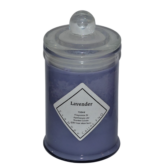 Lavender 150ml Fully Scented, Natural Soy Wax. @ 30 hr slow burn