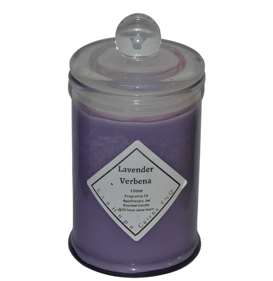 Lavender Verbena 150ml Fully Scented Natural Soy Wax @ 30hr slow burn