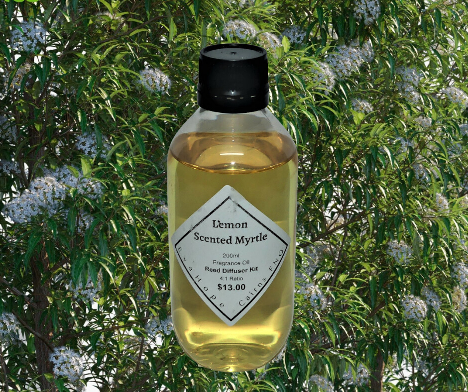 Lemon Scented Myrtle 200ml Reed Diffuser Refill