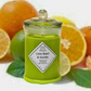 LIME BASIL & MANDARIN - Scented Soy Wax Candle. 350ml