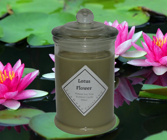 Lotus Flower 350ml Apothecary Jar