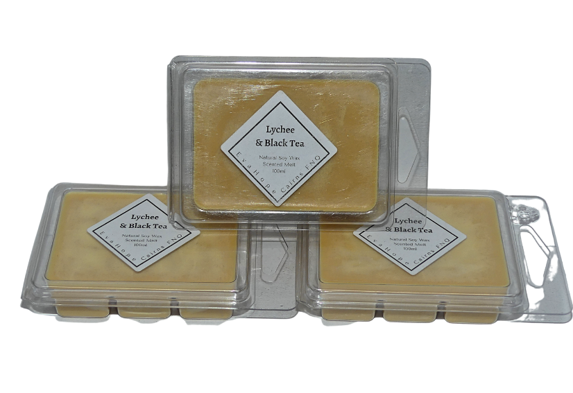 Lychee & Black Tea -  80gm Natural Soy Wax Melts