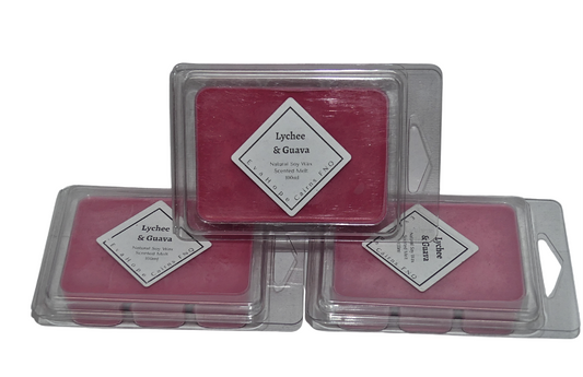 Lychee & Guava Sorbet -  80gm Natural Soy Wax Melts