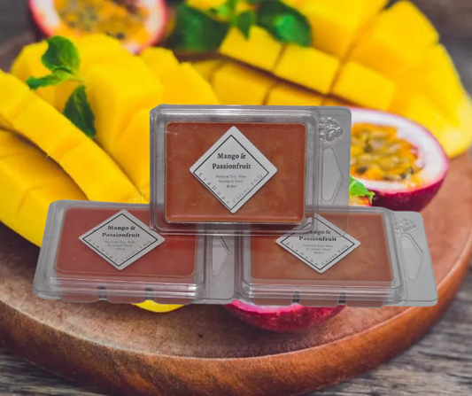 Mango & Passionfruit -  80gm Natural Soy Wax Melts