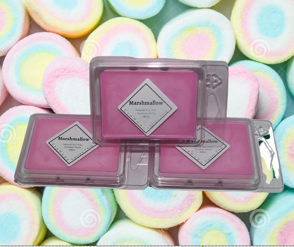 Marshmallow -  80gm Natural Soy Wax Melts