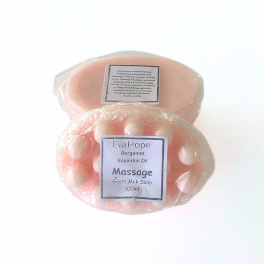 Goats Milk Massage Soap Bars (100ml) Bergamot