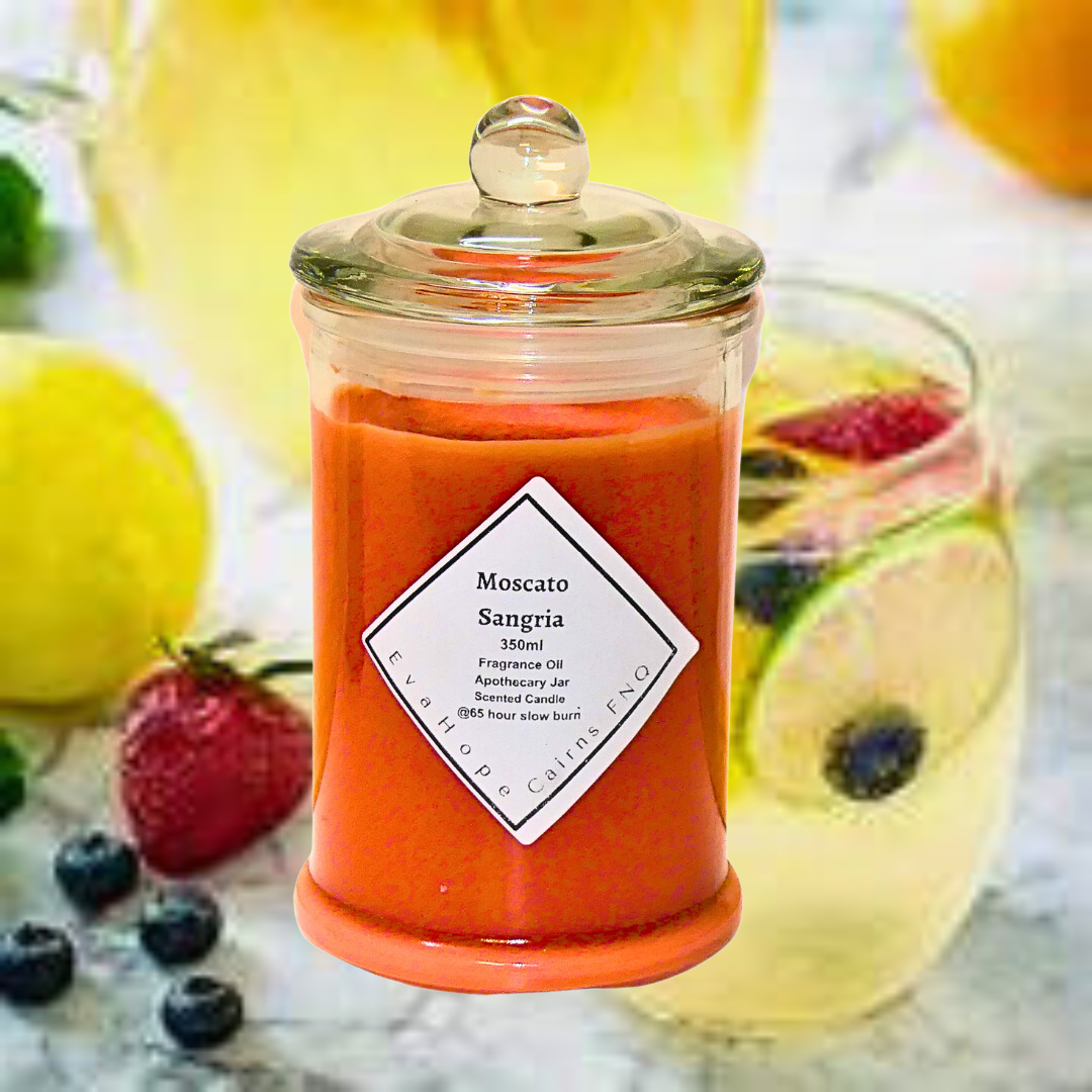 MOSCATO SANGRIA -  Scented Soy Wax Candle. 350ml