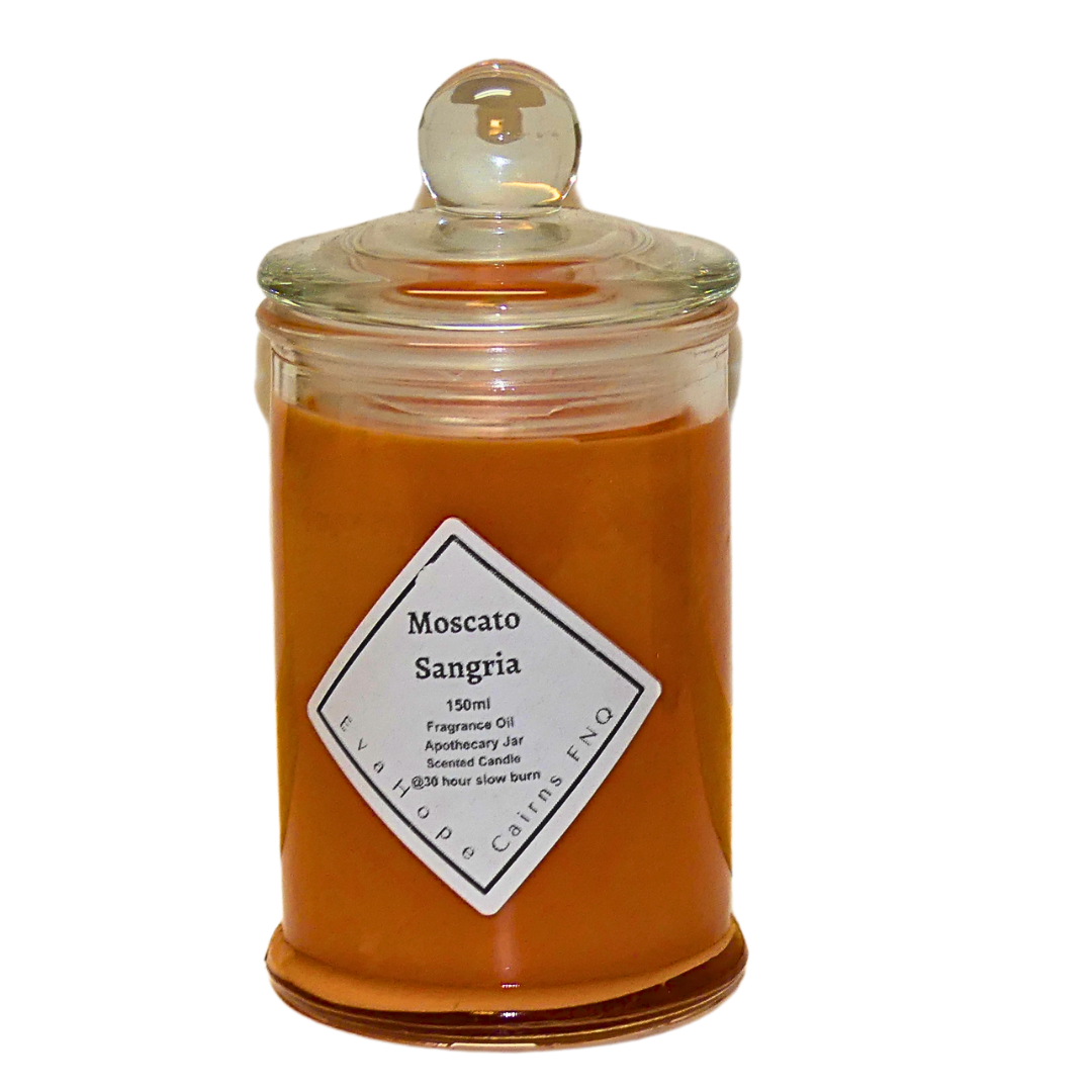 MOSCATO SANGRIA - Scented Soy Wax Candle. 150ml.