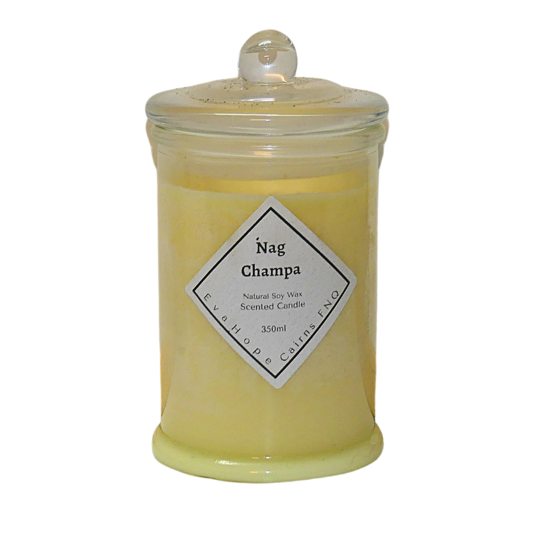 NAG CHAMPA -  Scented Soy Wax Candle. 350ml