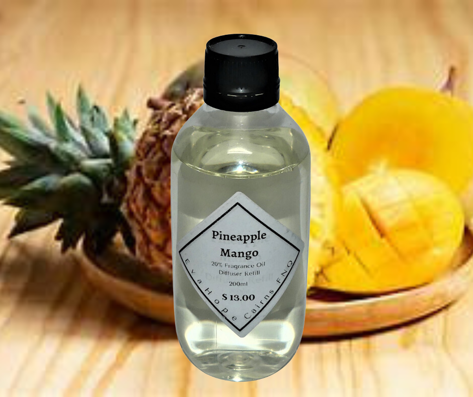 Pineapple Mango 200ml Reed Diffuser Refill