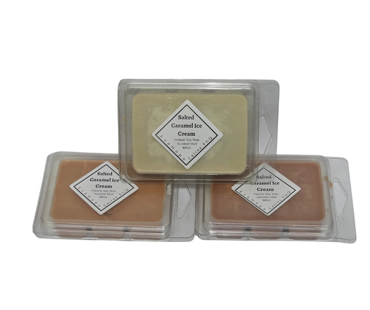 Salted Caramel Ice Cream -  80gm Natural Soy Wax Melts