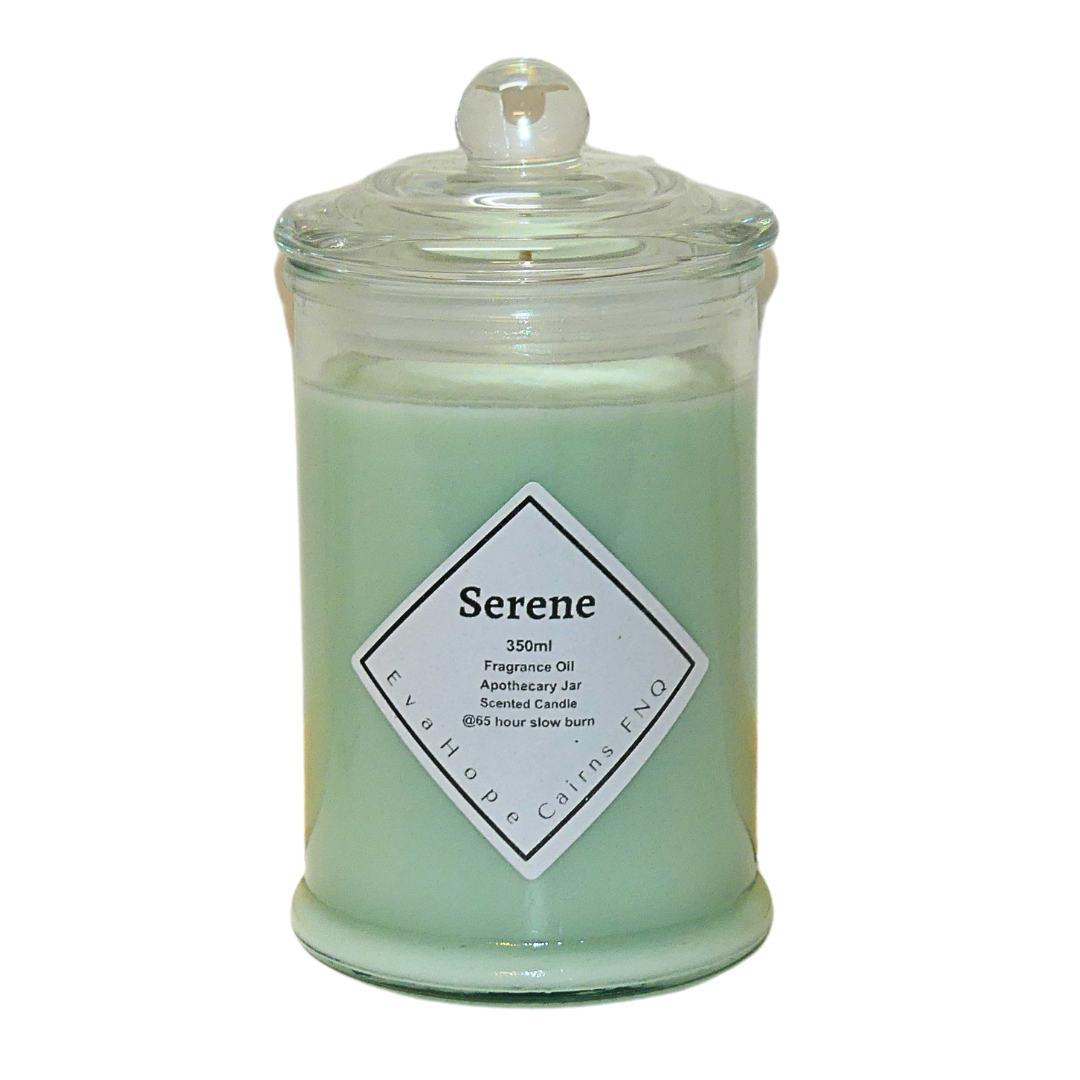 SERENE -  Scented Soy Wax Candle. 350ml.