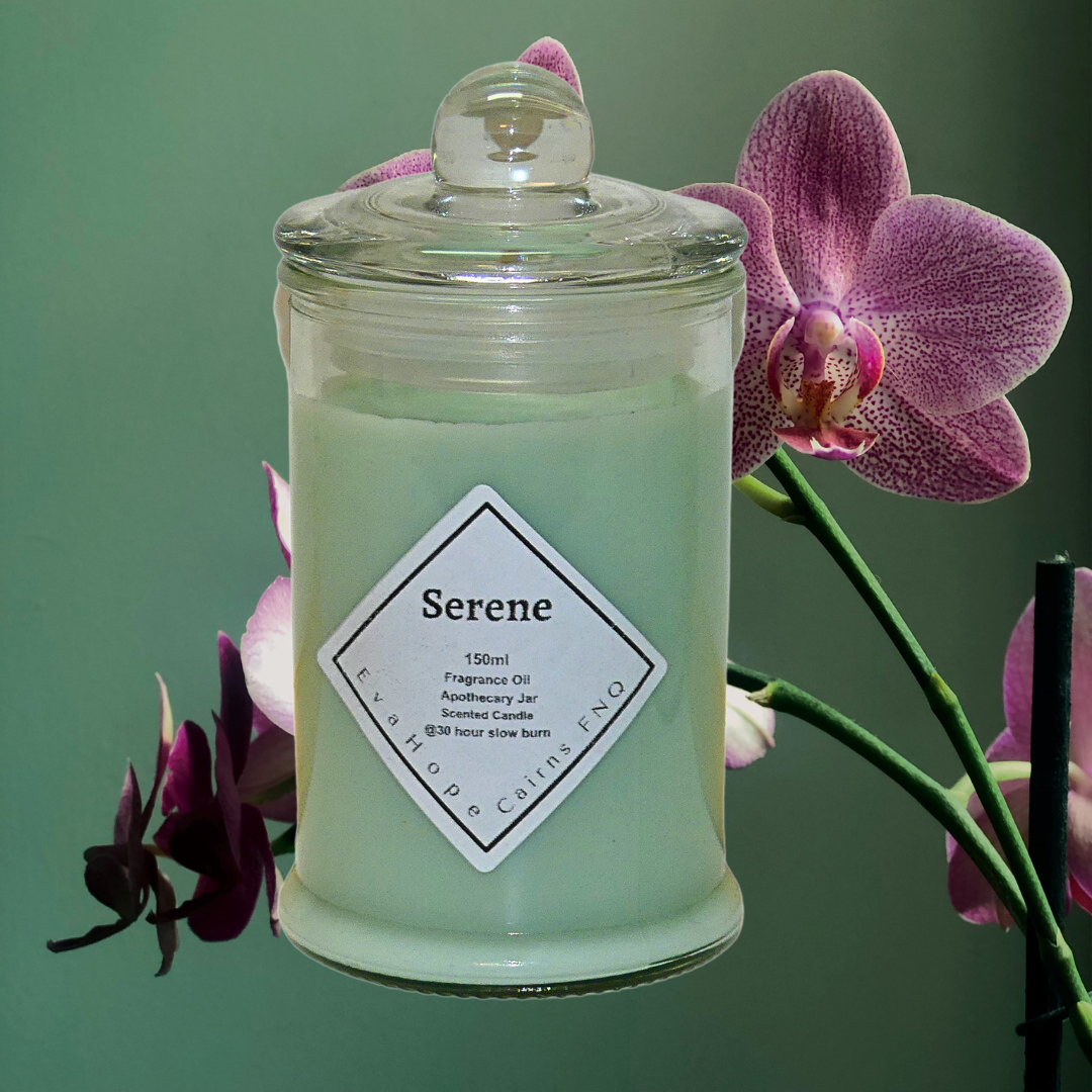 SERENE -  Scented Soy Wax Candle. 150ml.