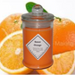 Sweet Orange 150ml Apothecary Jar Candle. @ 30 hr slow burn