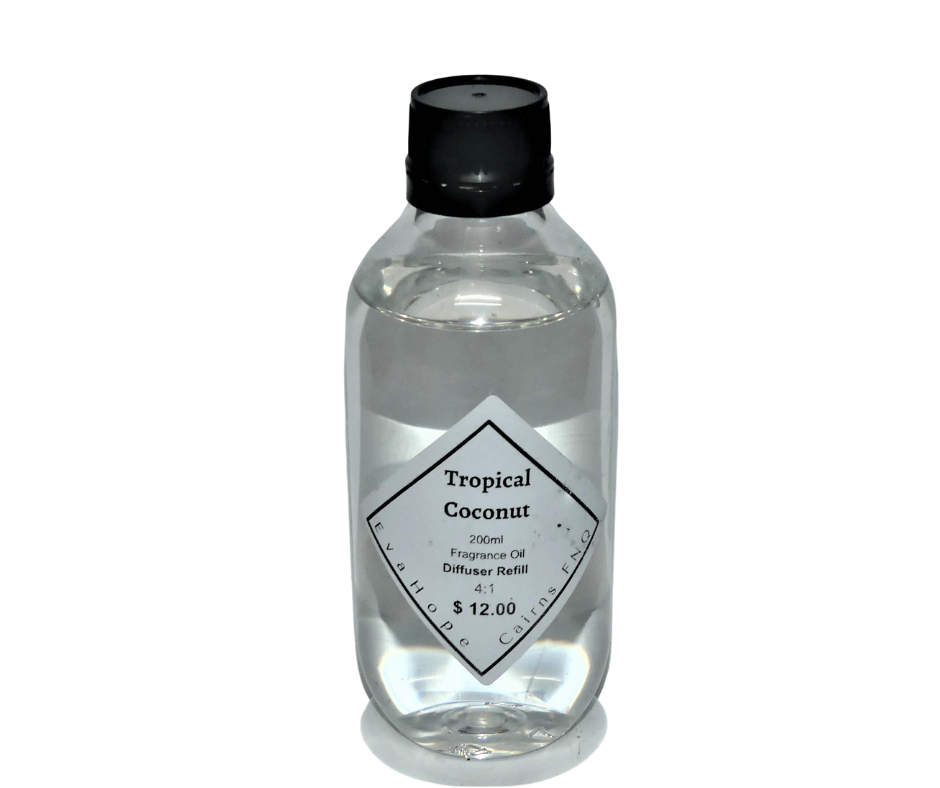 Tropical Coconut 200ml Reed Diffuser Refill