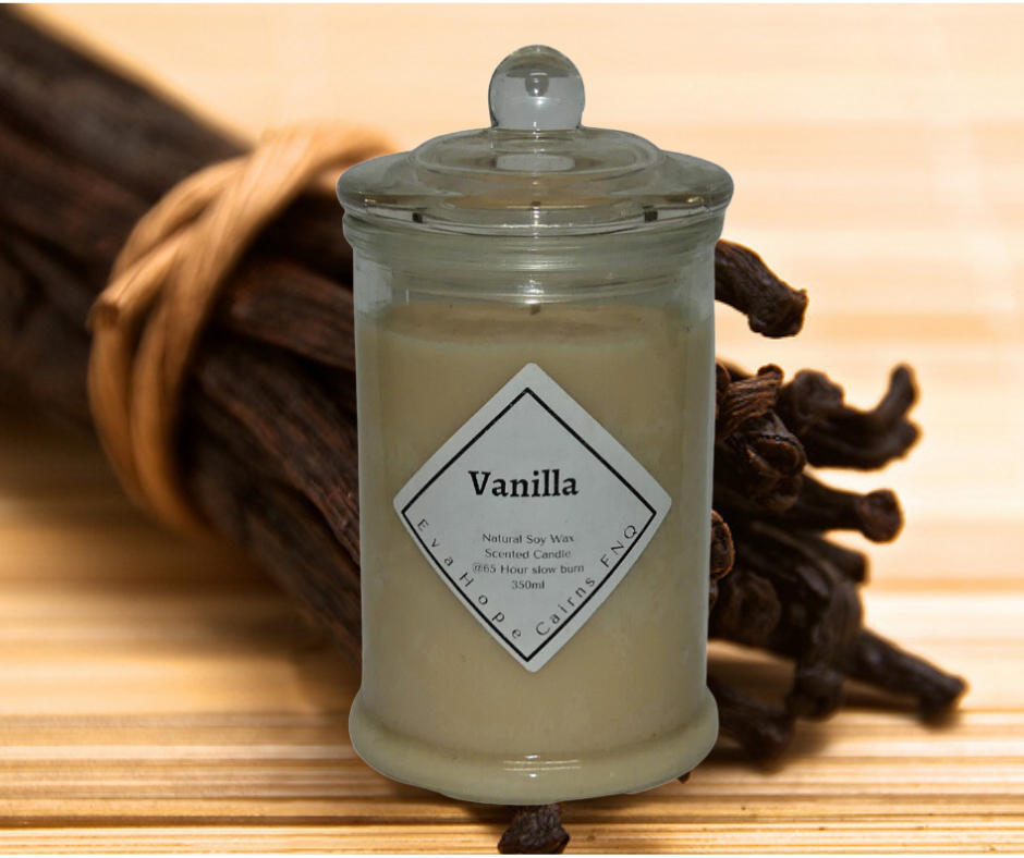 Vanilla 350ml Apothecary Jar.