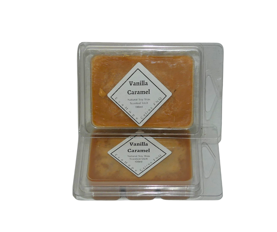 Vanilla Caramel -  80gm Natural Soy Wax Melts