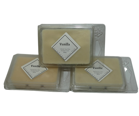 Vanilla -  80gm Natural Soy Wax Melts.