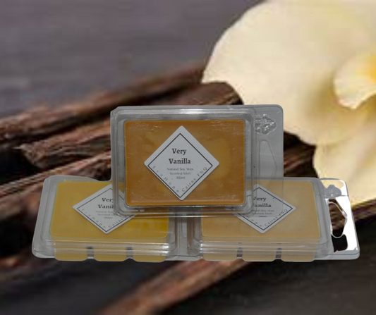 Very Vanilla -  80gm Natural Soy Wax Melts