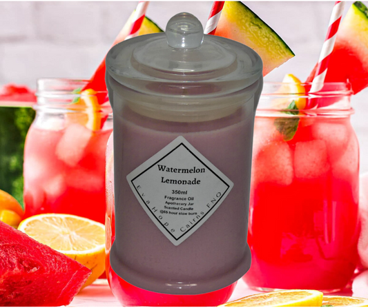 Watermelon Lemonade 350ml Fully Scented, Natural Soy Wax. @ 65 hr slow burn