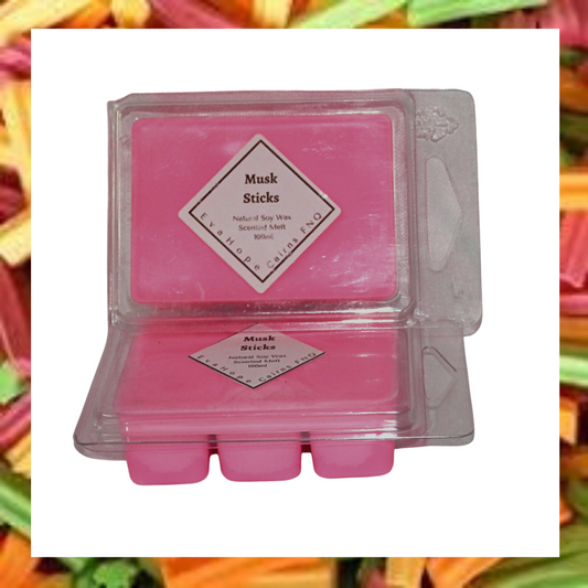 Musk Sticks-  80gm Natural Soy Wax Melts